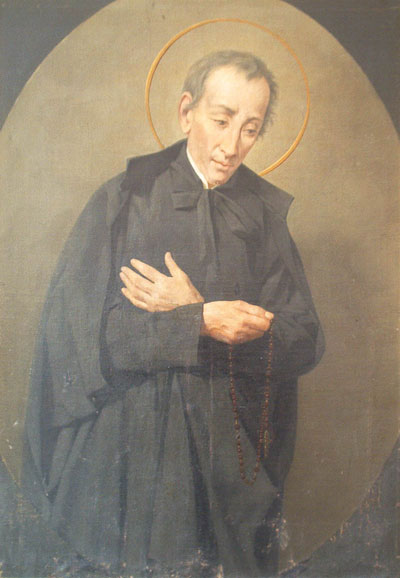 Szent Pompiliusz képe Frascatiban