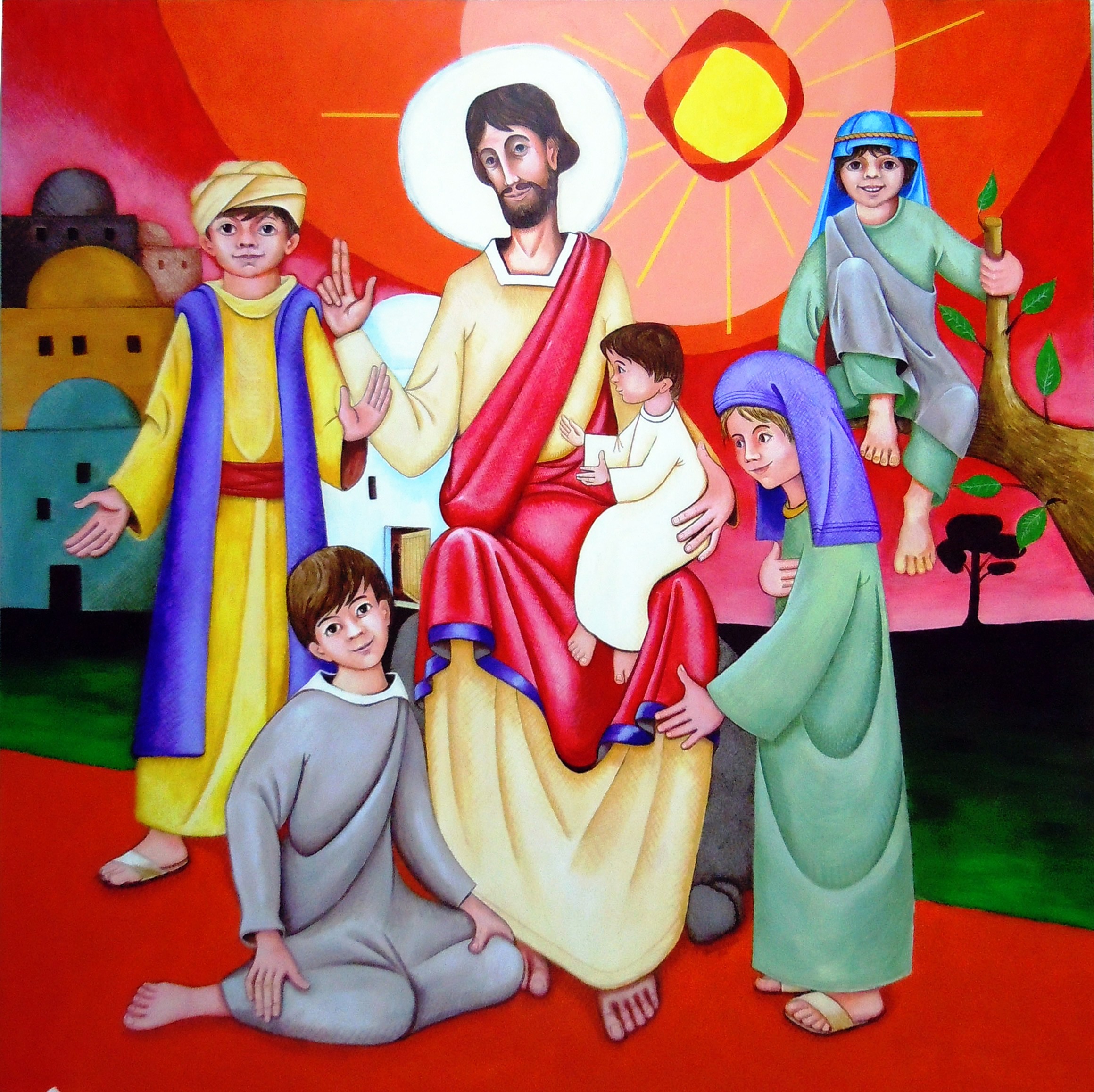 Javier Agudo - Jézus hívja a „gazdag ifjút” és másokat is, 2011