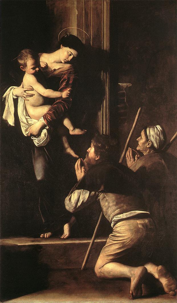 Caravaggio Madonna di Loreto 1604 körül
