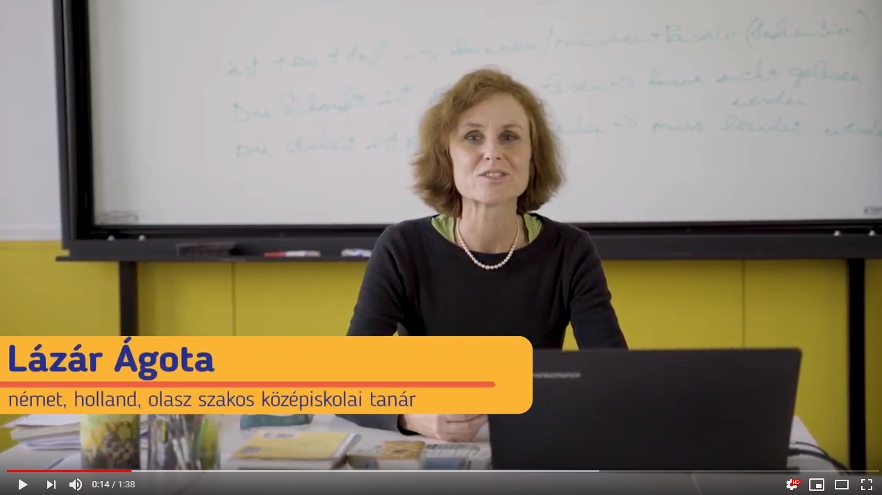 Lázár Ágota német, holland, olasz szakos középiskolai tanár