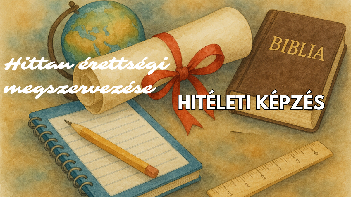 Hitéleti képzés- Hittan érettségi megszervezése